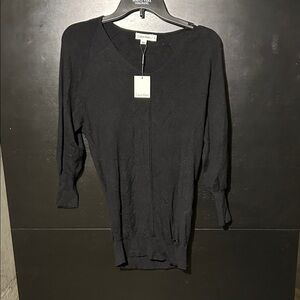 Calvin Klein Elegant Black Knit Top